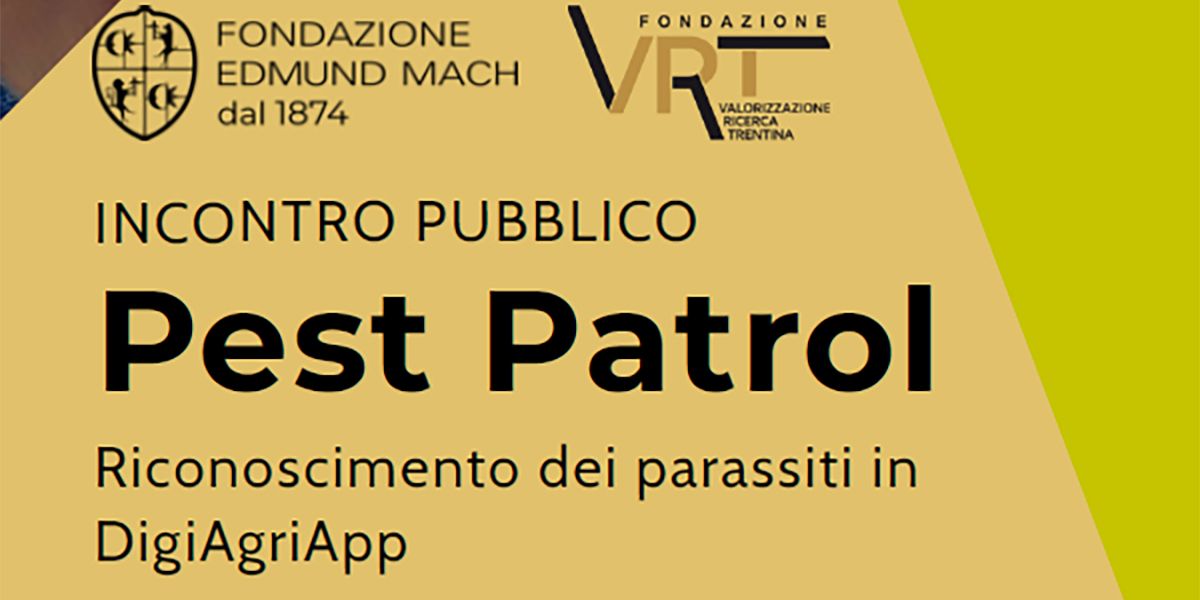 Sinergia FEM e Fondazione VRT per il monitoraggio intelligente degli insetti dannosi